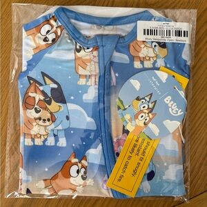 Little Sleepies Bluey Newborn Zippy